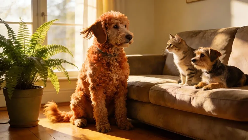 Lagotto romagnolo und andere haustiere: zusammenleben mit hunden und katzen 2 Sociabel aanpasbare lagotto met anderen