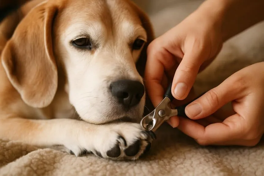 grooming nails paw protection