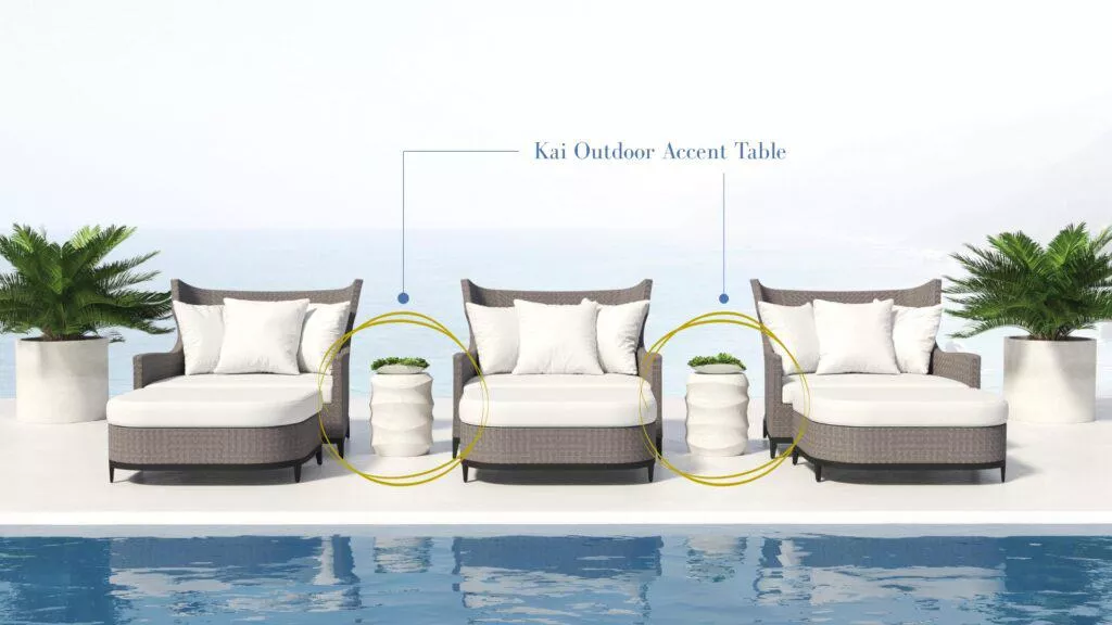 image of Kai Outdoor Accent Table