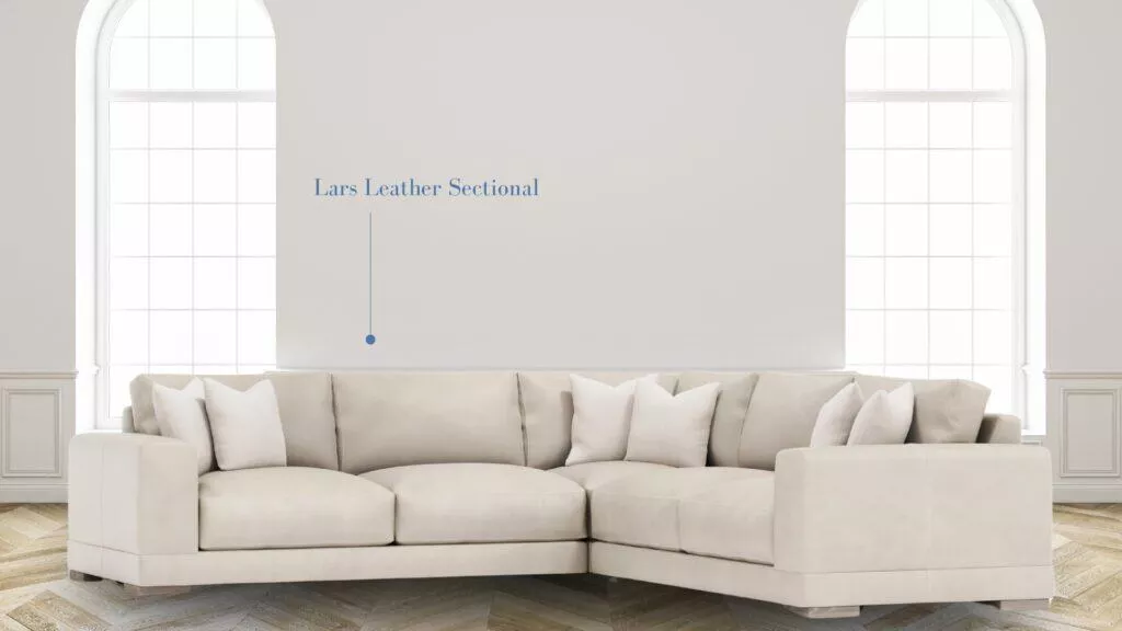 Image of Lars Leather Sectional