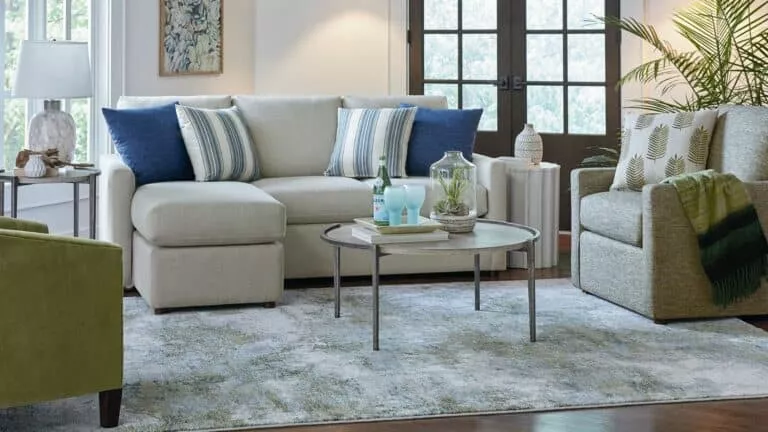 A Bassett living room set