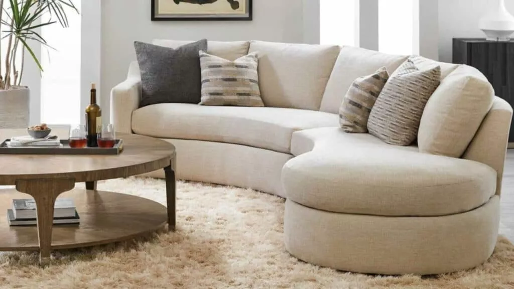 Sam Moore Larrabee Curved Sectional