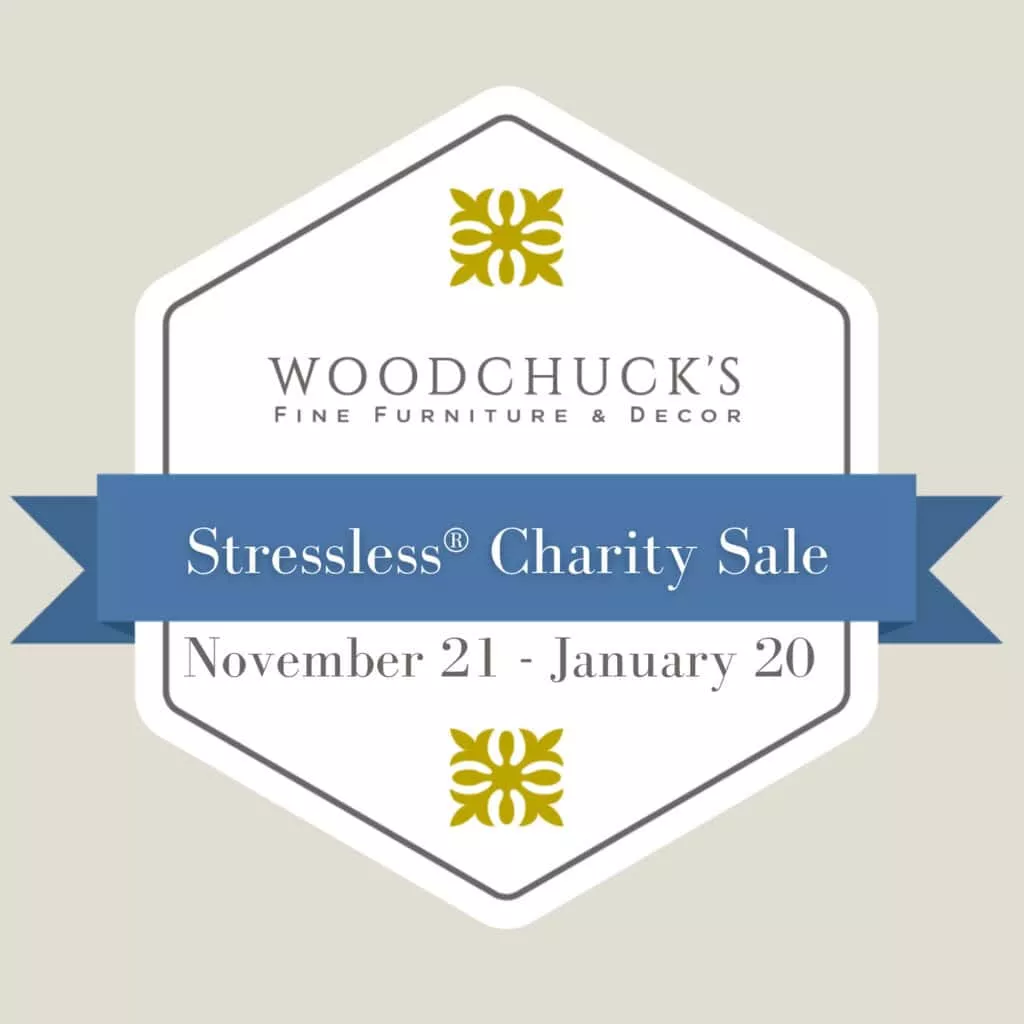 stressless charity sale november 21- january 20