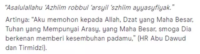 Doa Anak Sakit Panas Batuk Pilek